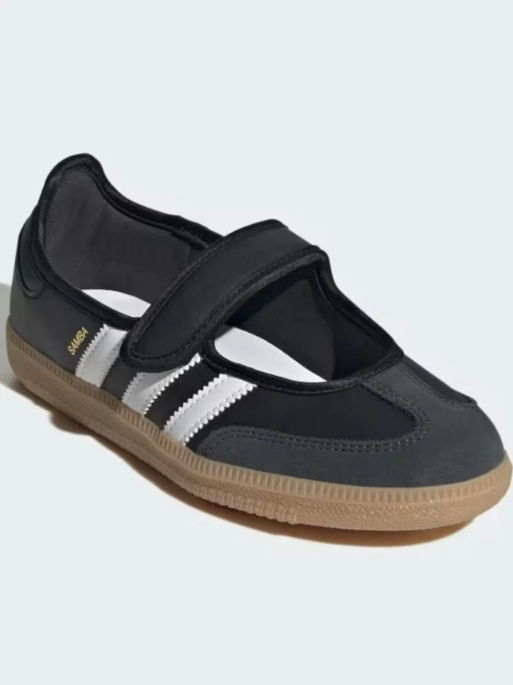 Adidas Black Mary Janes NIB - Picture 1 of 5